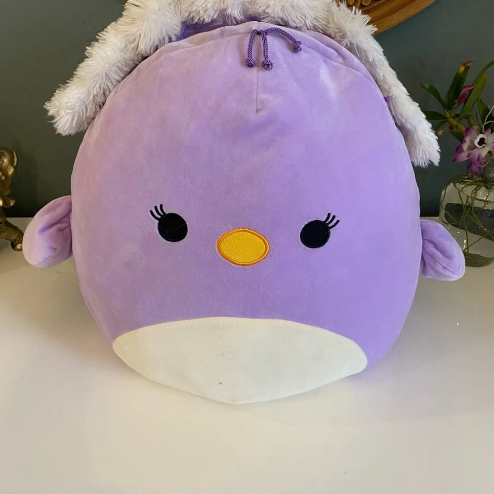 “Elina” The Purple Peacock XL 24”
